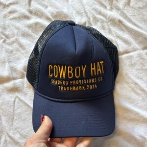 Sendero Provisions Co. Navy and Black Cowboy Hat